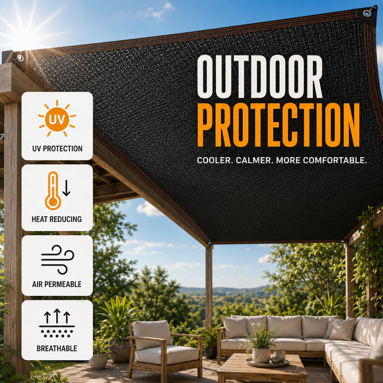 Nordspur | Shadefold Heavy Duty Shade Mesh