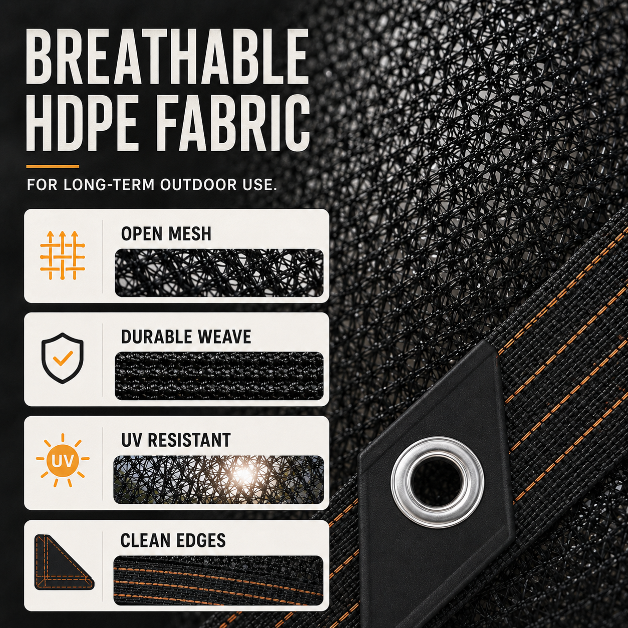 Nordspur | Shadefold Heavy Duty Shade Mesh