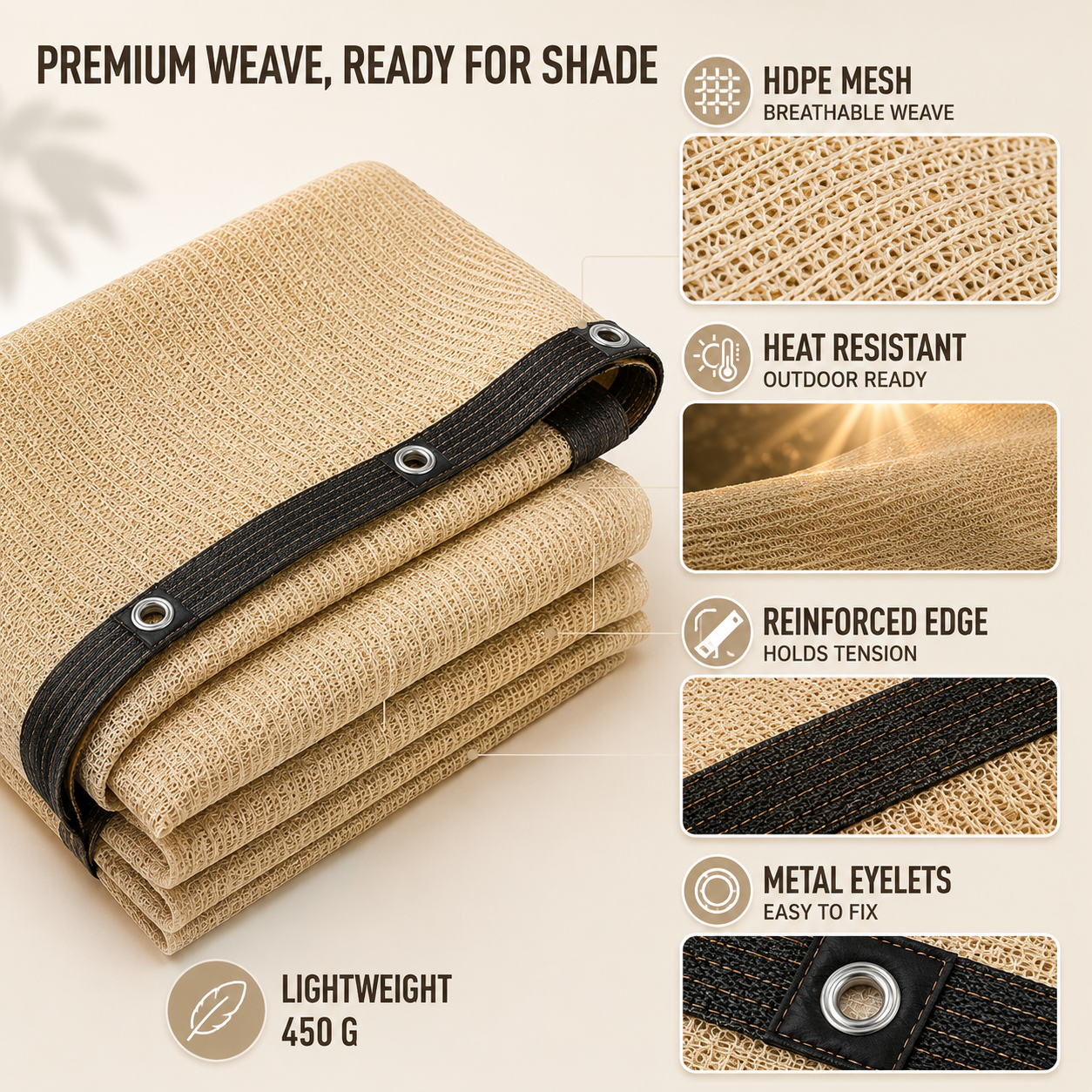 Nordspur | Shadeora Rectangular Sunshade Awning