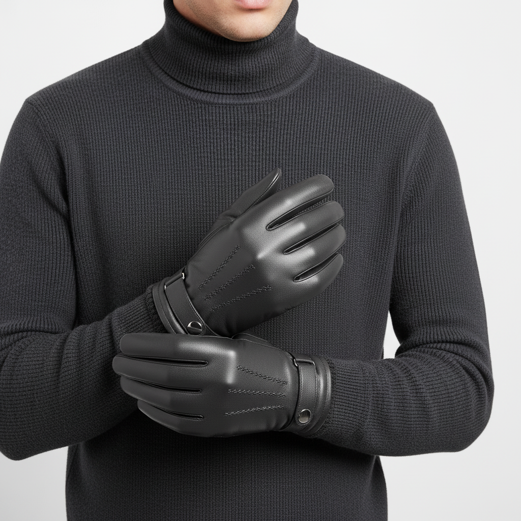 Nordspur | Sheepskin Leather Winter Gloves