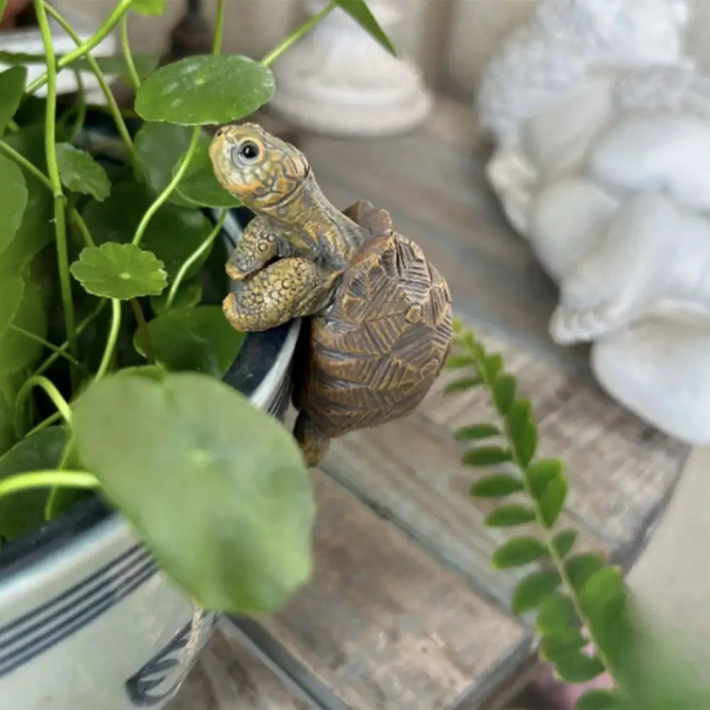 Nordspur | Shellgrip Miniature Pot-Hanging Tortoise Figurine