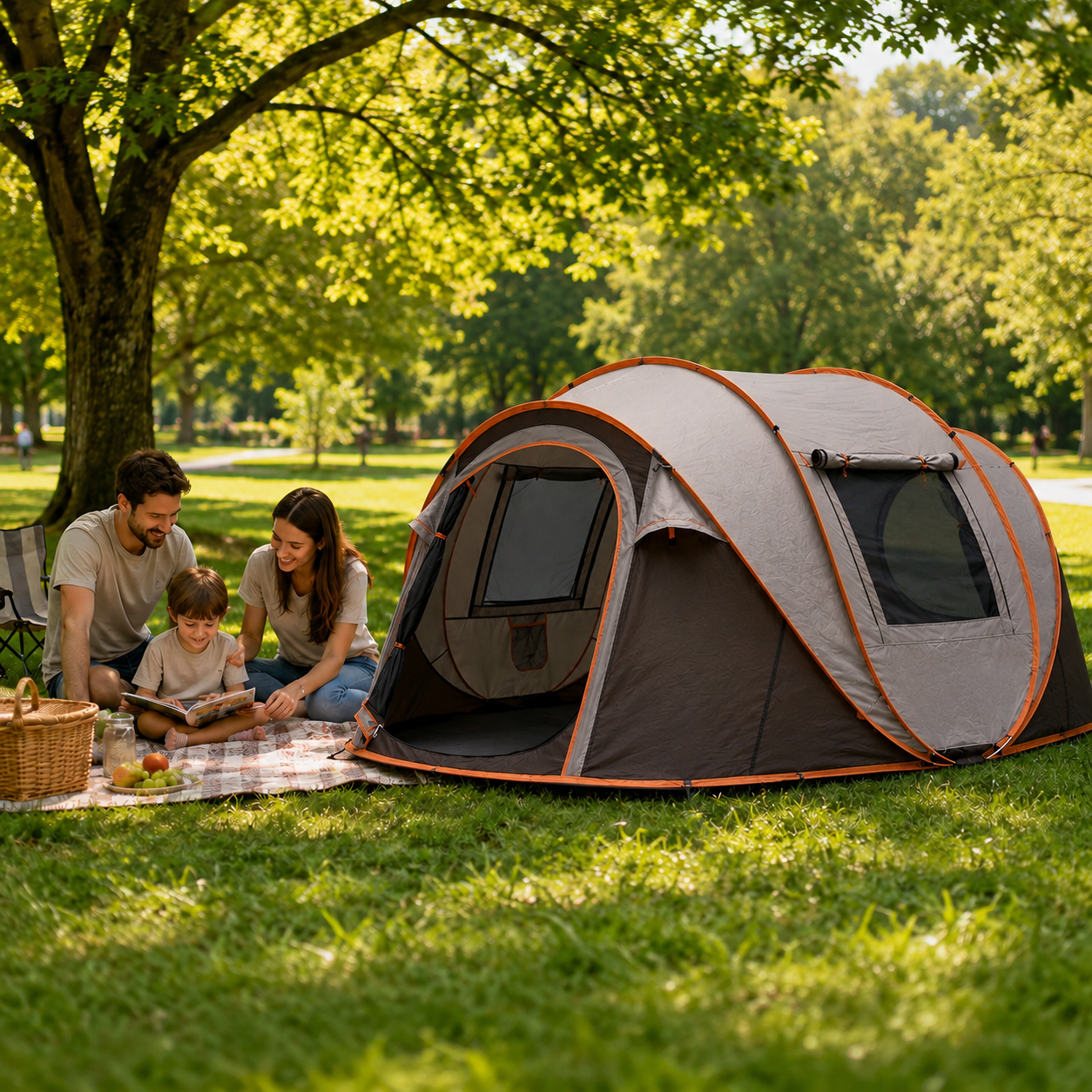 Nordspur | Shelvoo Automatic Pop Up Family Tent