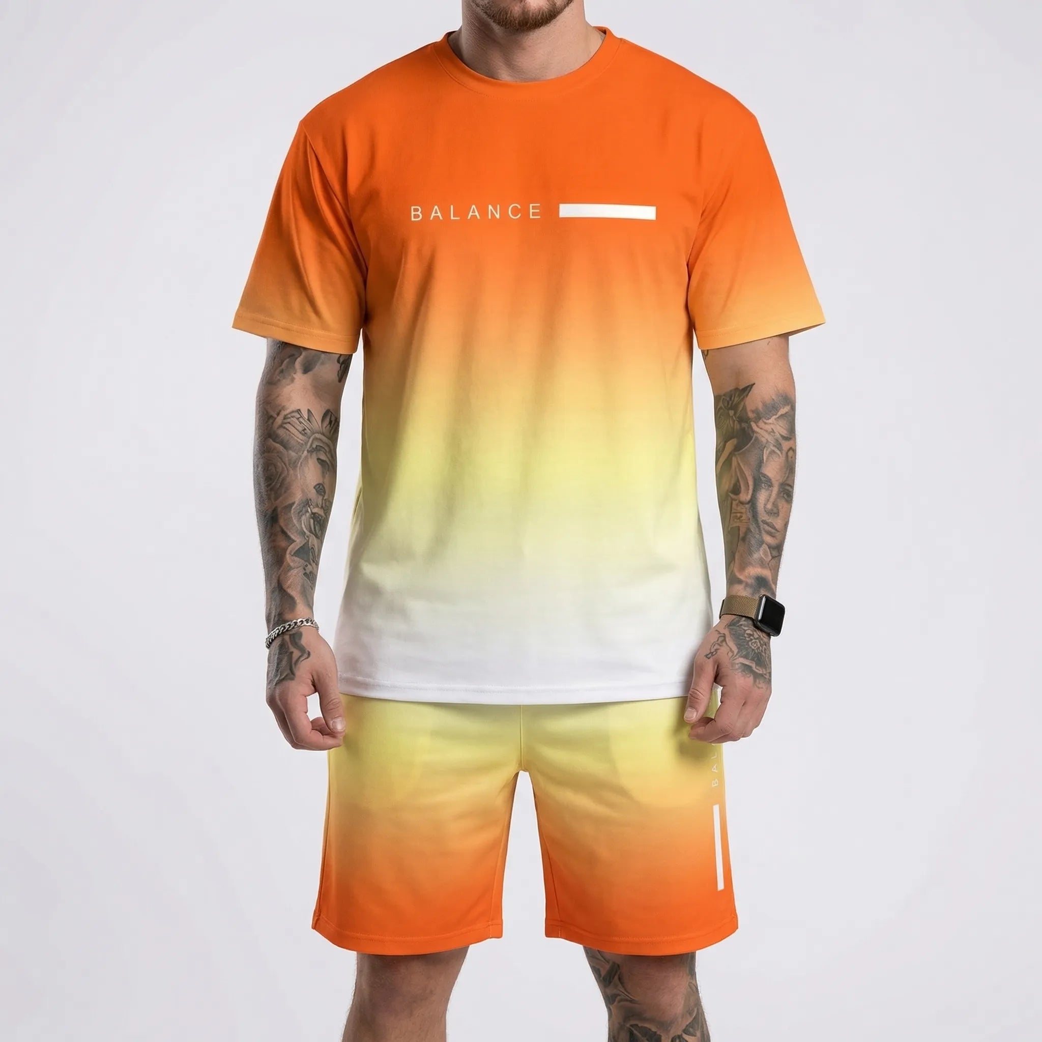 Nordspur | Shoreline Gradient Print Hawaiian Matching Set