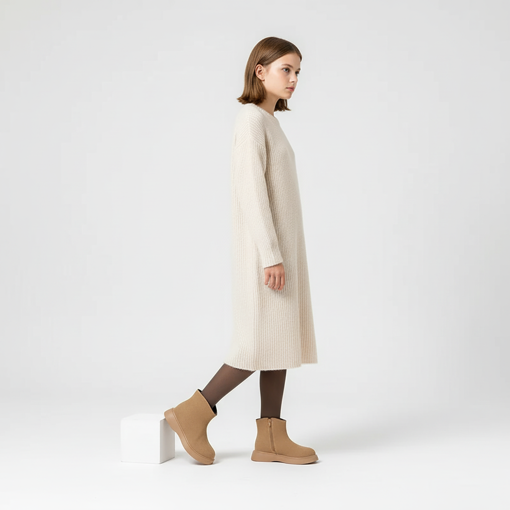 Nordspur | Short Calf Leather Boots