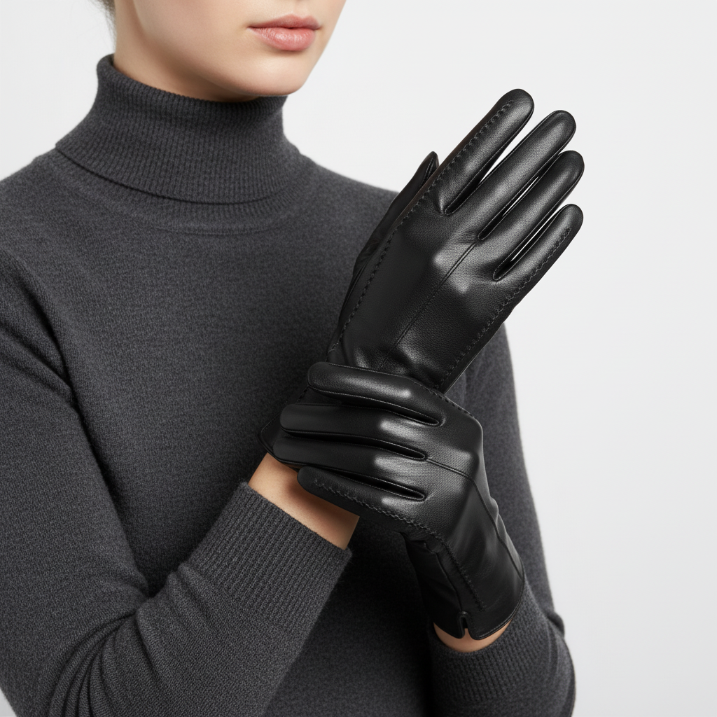Nordspur | Short Sheepskin Leather Gloves
