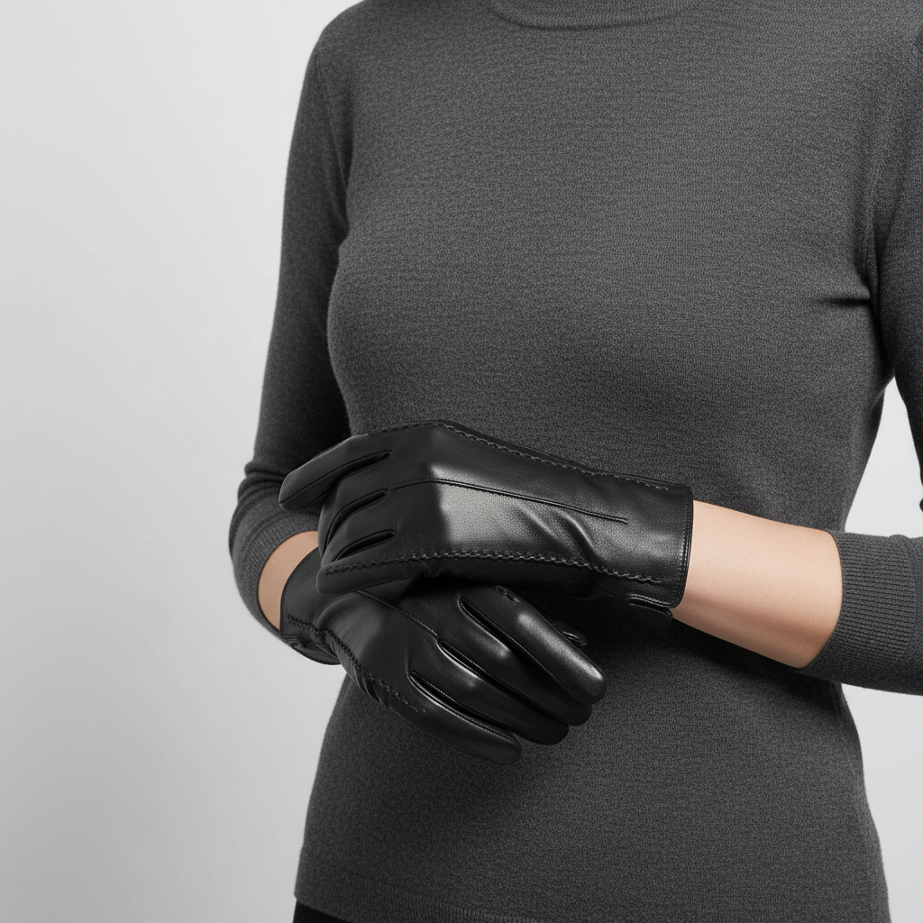 Nordspur | Short Sheepskin Leather Gloves