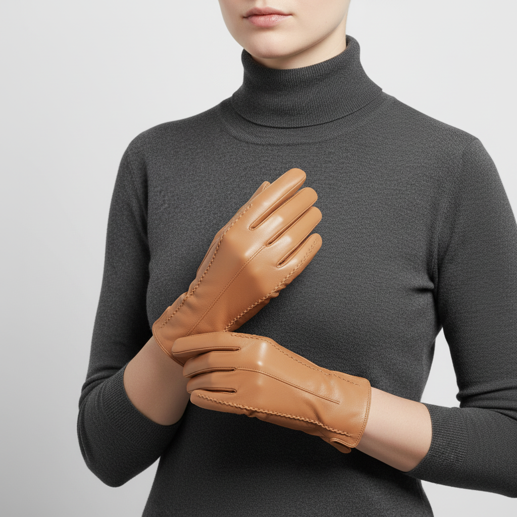 Nordspur | Short Sheepskin Leather Gloves
