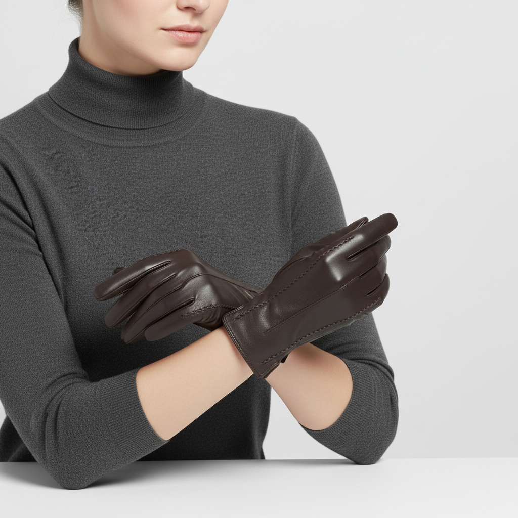 Nordspur | Short Sheepskin Leather Gloves