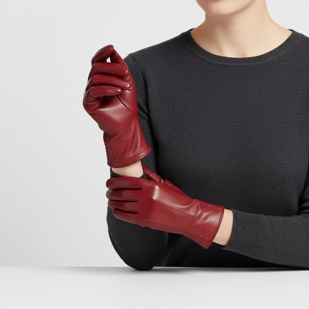 Nordspur | Short Sheepskin Leather Gloves