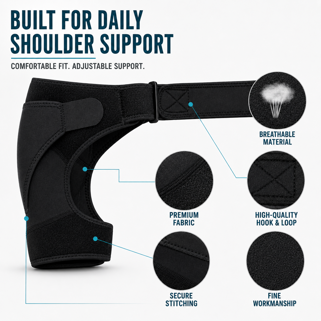 Nordspur | Shouldrax Adjustable Shoulder Support Wrap
