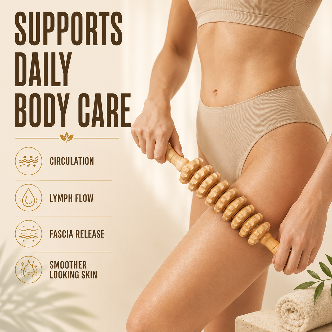 Nordspur | Silvoroam Curved Wooden Body Roller