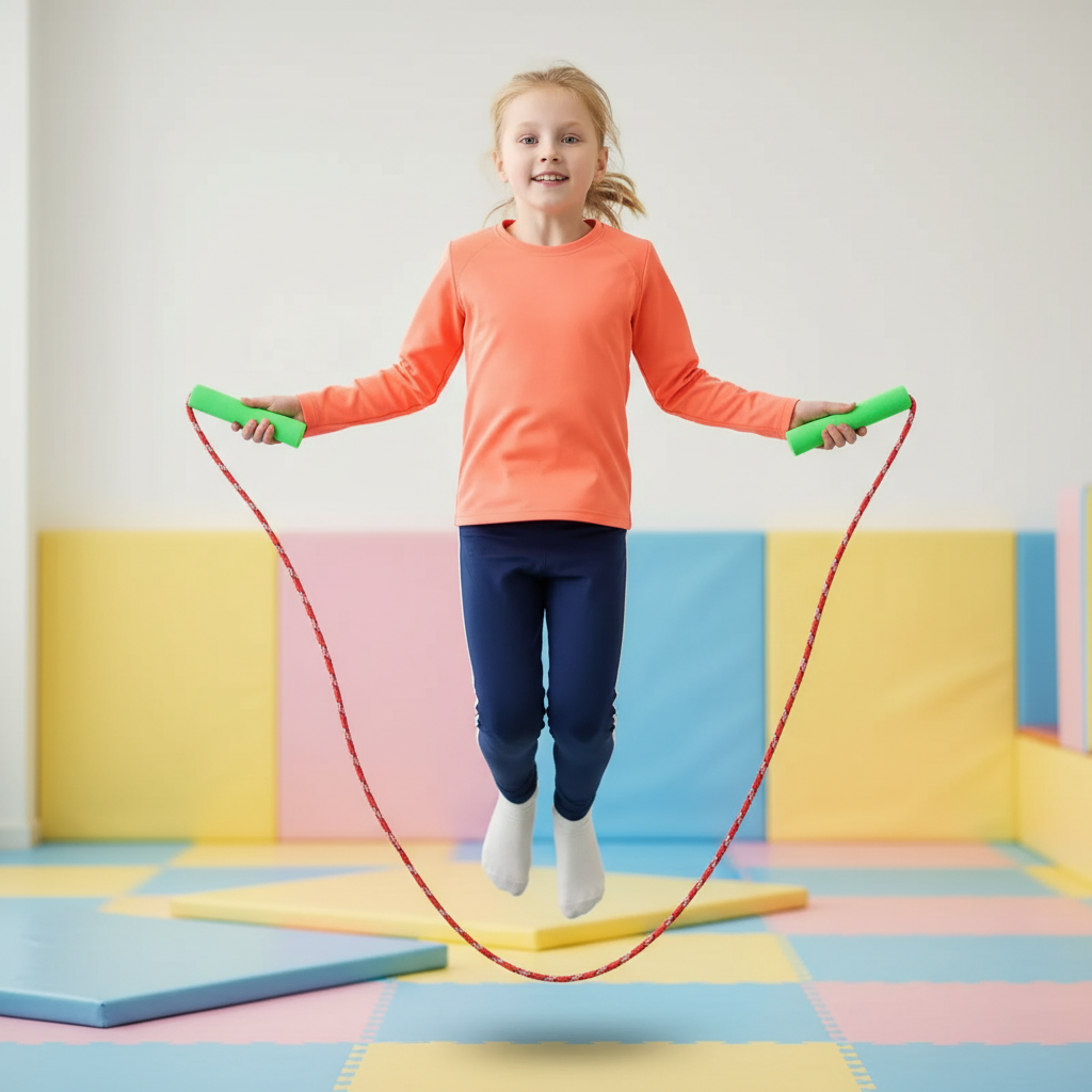Nordspur | SkippiFlex Braided Cotton Rubber Jump Rope