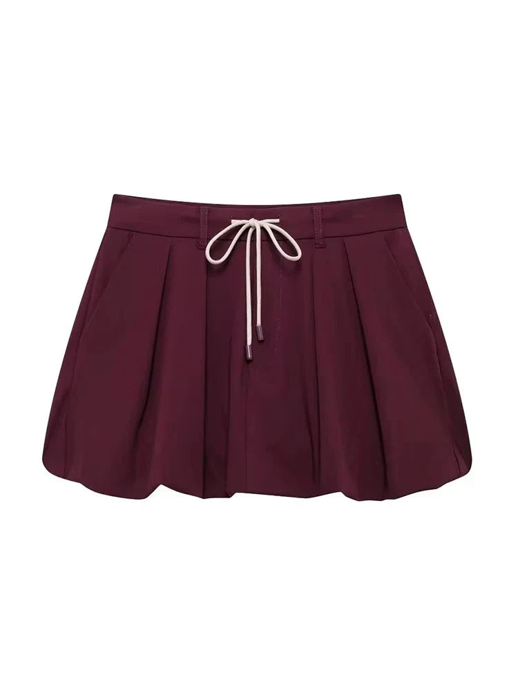 Nordspur | Skirtlyn Oversized Zip Jacket And Mini Skirt Set