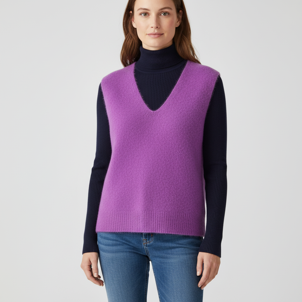 Nordspur | Sleeveless V Neck Knit Vest