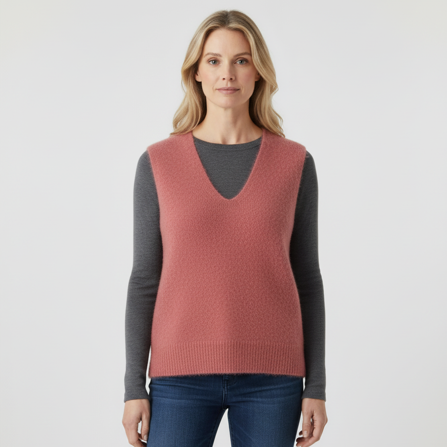 Nordspur | Sleeveless V Neck Knit Vest
