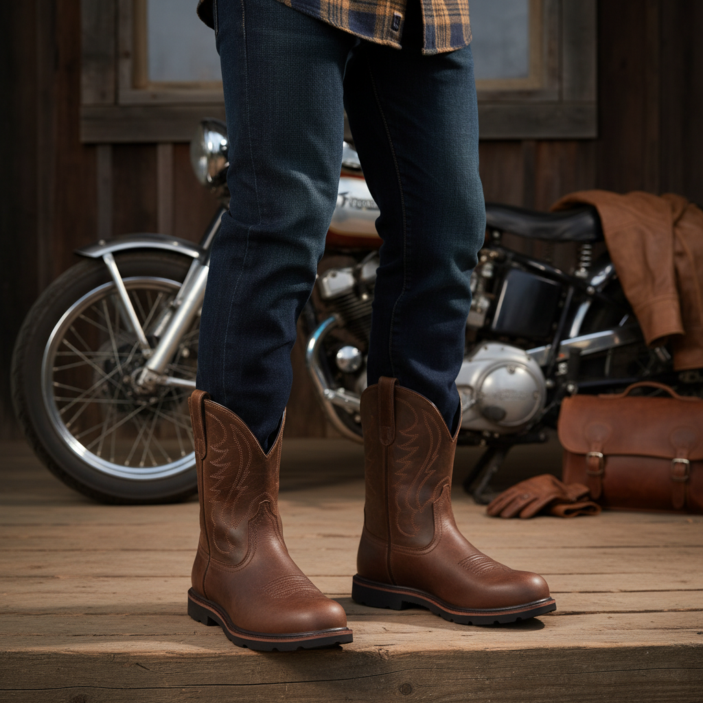Nordspur | Slip On Cowboy Boot