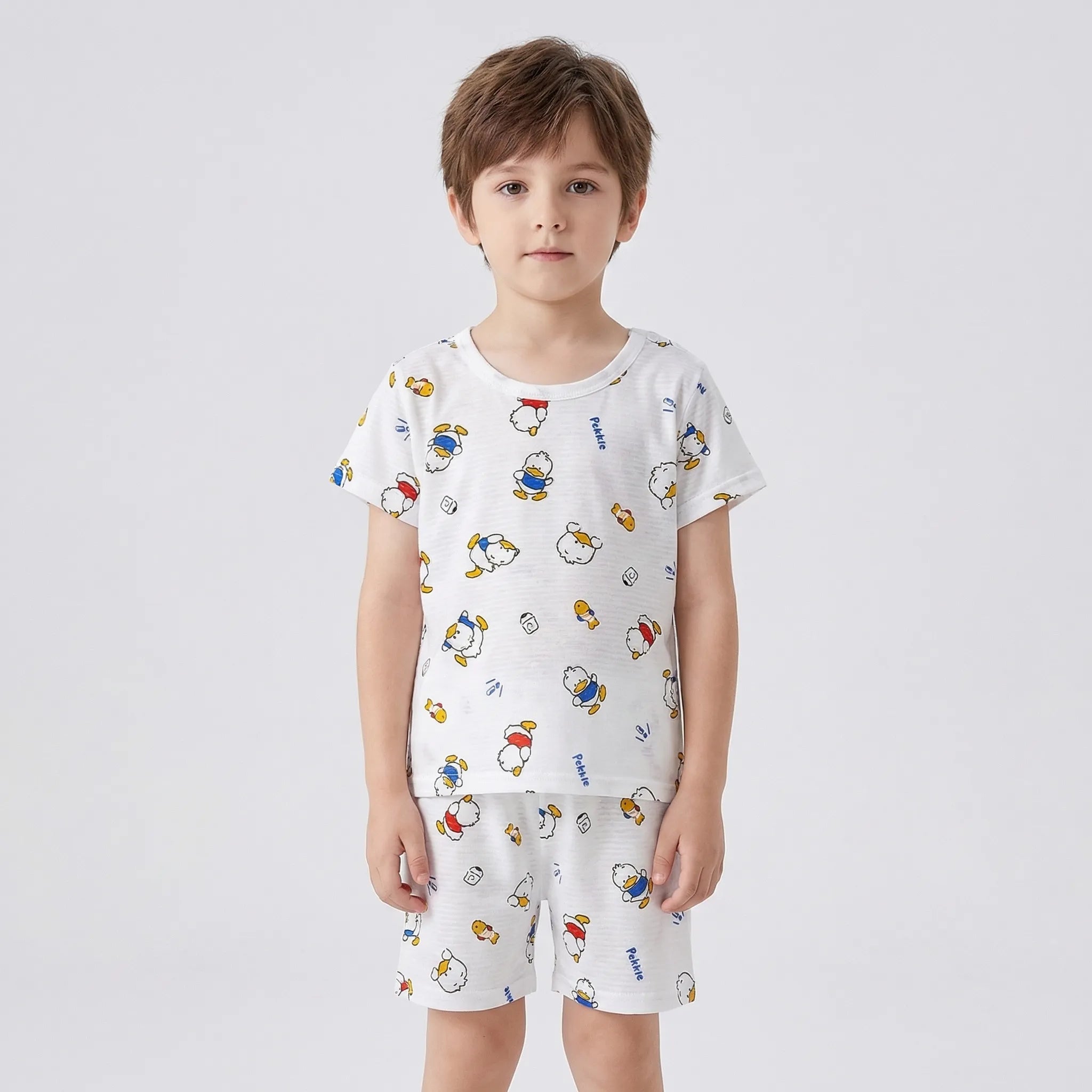 Nordspur | Slumblets Short Sleeve Top And Shorts Set