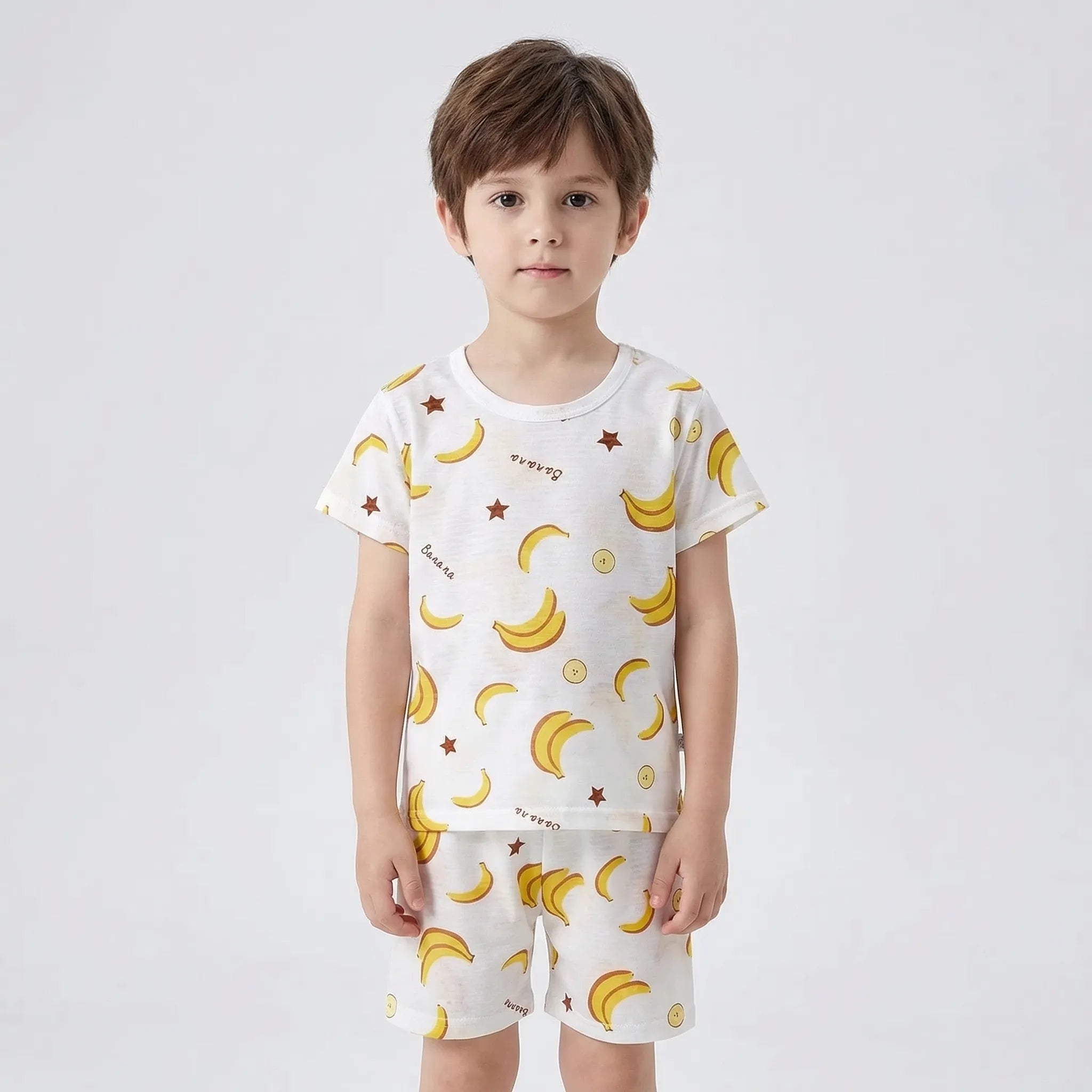 Nordspur | Slumblets Short Sleeve Top And Shorts Set