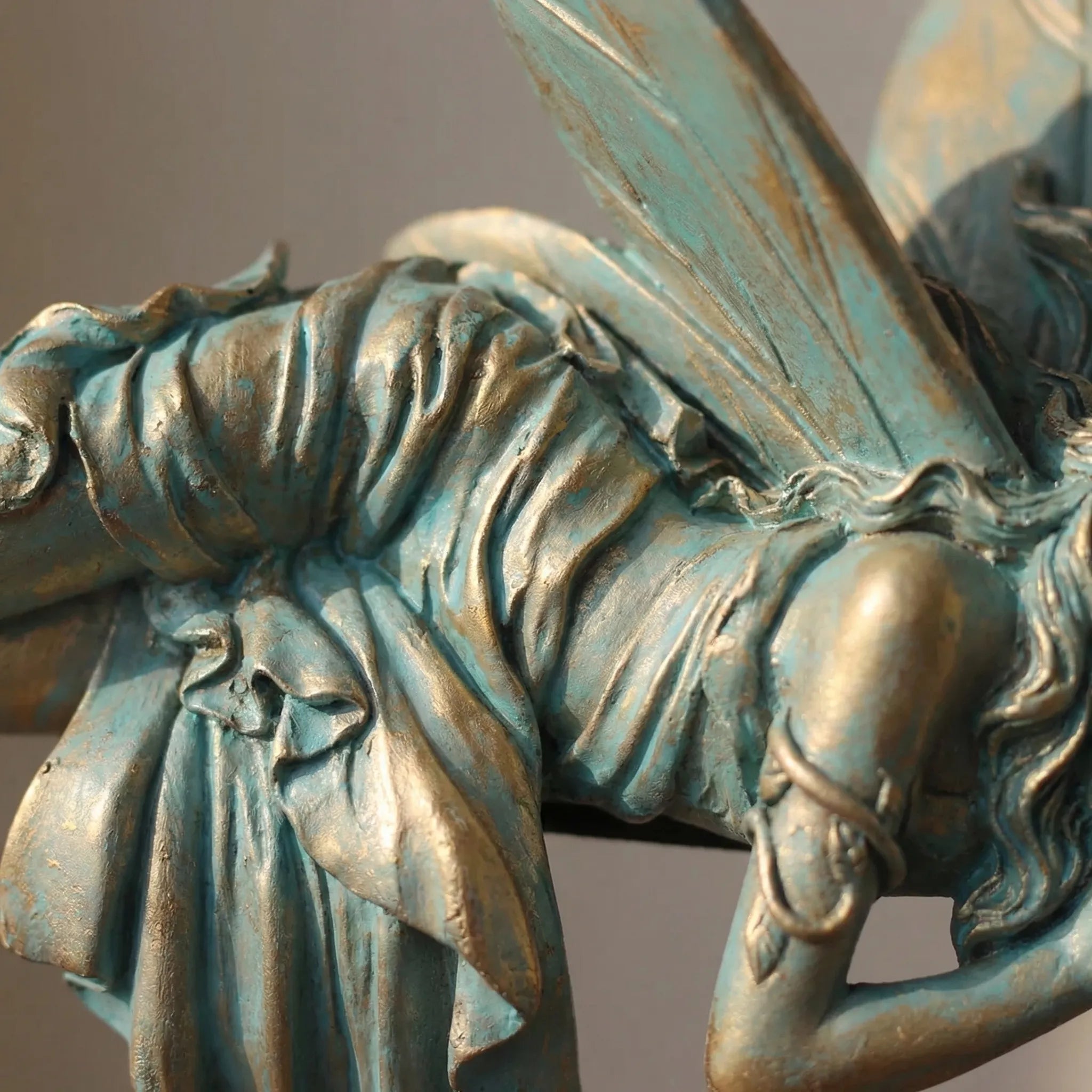 Nordspur | Slumbrix Sleeping Winged Elf Garden Figurine