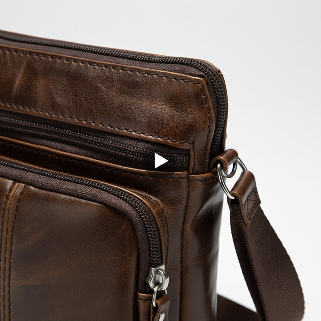 Nordspur | Small Genuine Leather Messenger