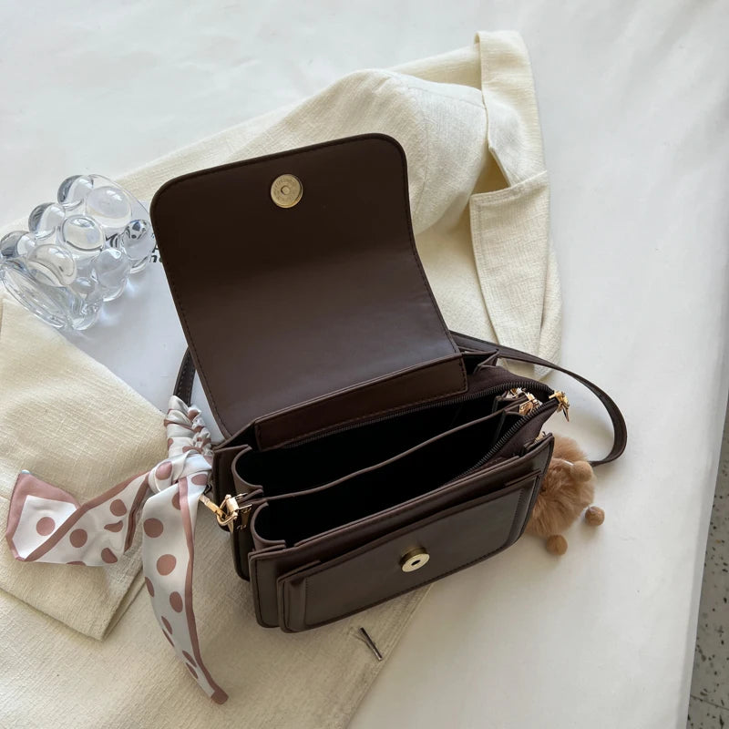 Nordspur | Small Square PU Shoulder Bag