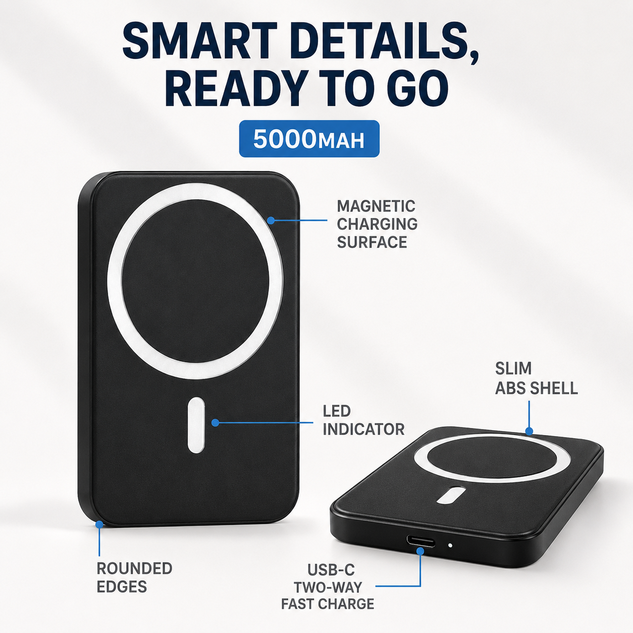 Nordspur | Snapway Magnetic Power Bank