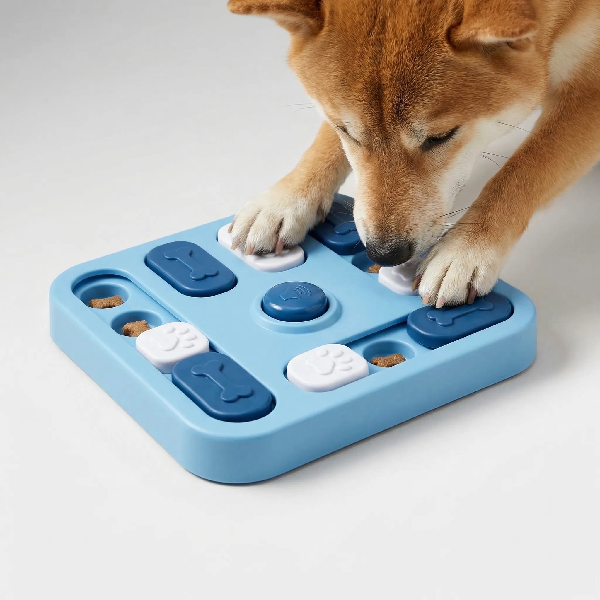 Interaktives Hunde-Puzzle-Spielzeug Leckerli-Spender Slow Feeder