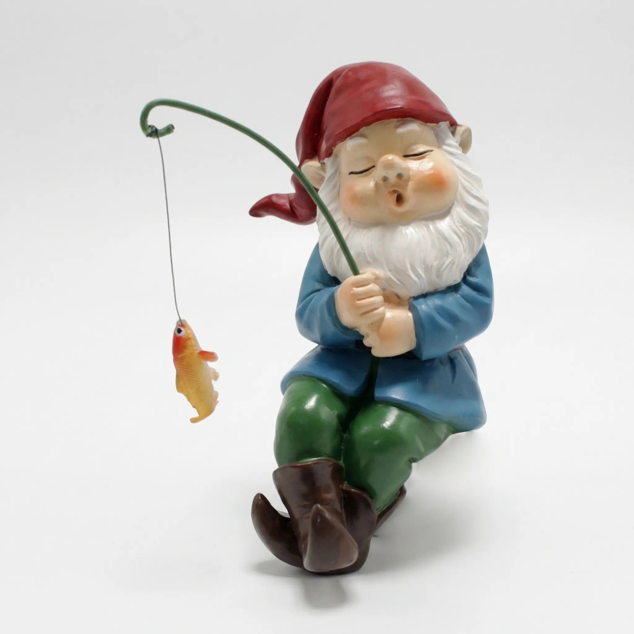 Nordspur | Snoozerod Sleeping Fishing Gnome Garden Ornament