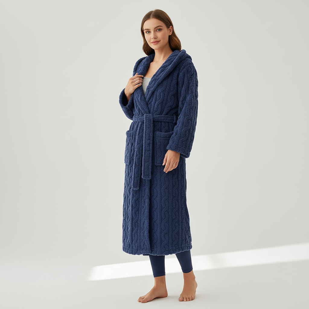 Nordspur | Snugelle Long Hooded Lounge Robe