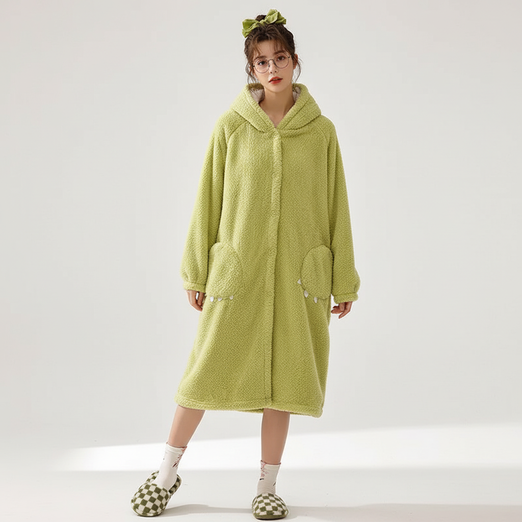 Nordspur | SnuggleLuxe Long Sleeve Ankle Nightgown