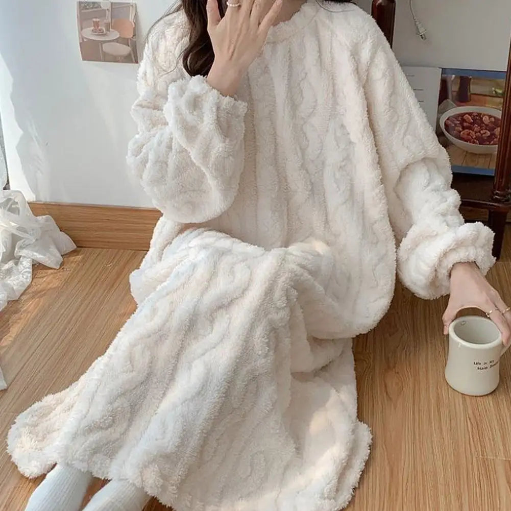 Nordspur | Snuggleloom Long Sleeve Knee Length Nightgown