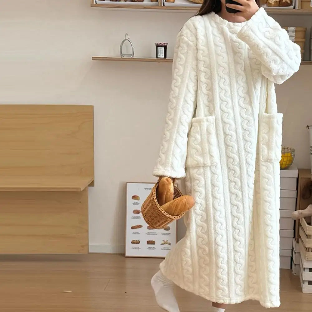 Nordspur | Snuggleloom Long Sleeve Knee Length Nightgown