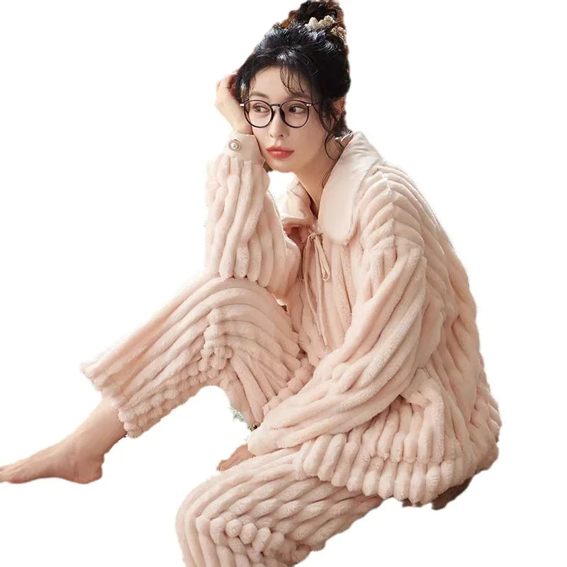 Nordspur | Snugglelyn Thickened Thermal Pajama Set