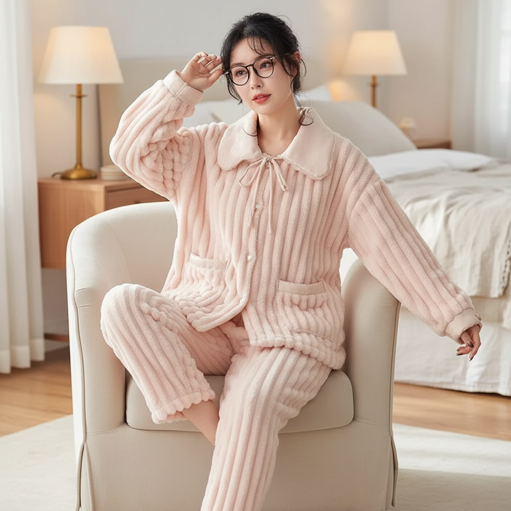 Nordspur | Snugglelyn Thickened Thermal Pajama Set