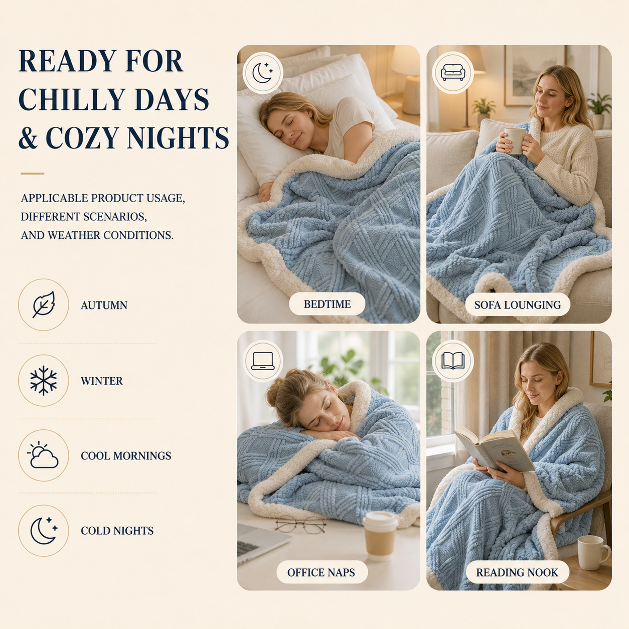 Nordspur | Snugvera Thickened Winter Throw Blanket