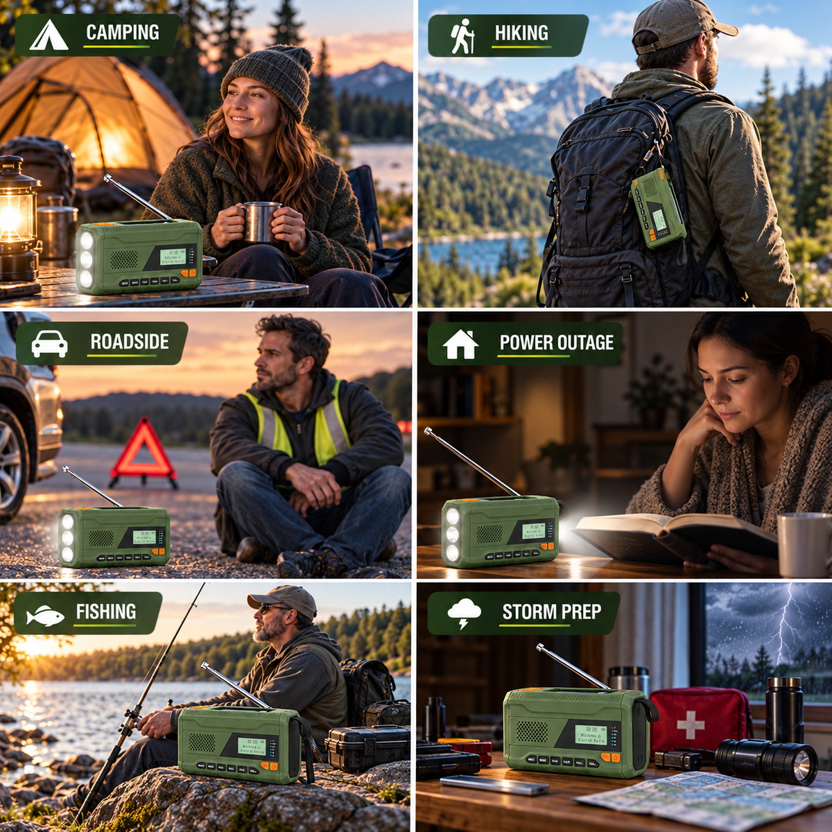 Nordspur | Solanta Portable Solar Crank Radio