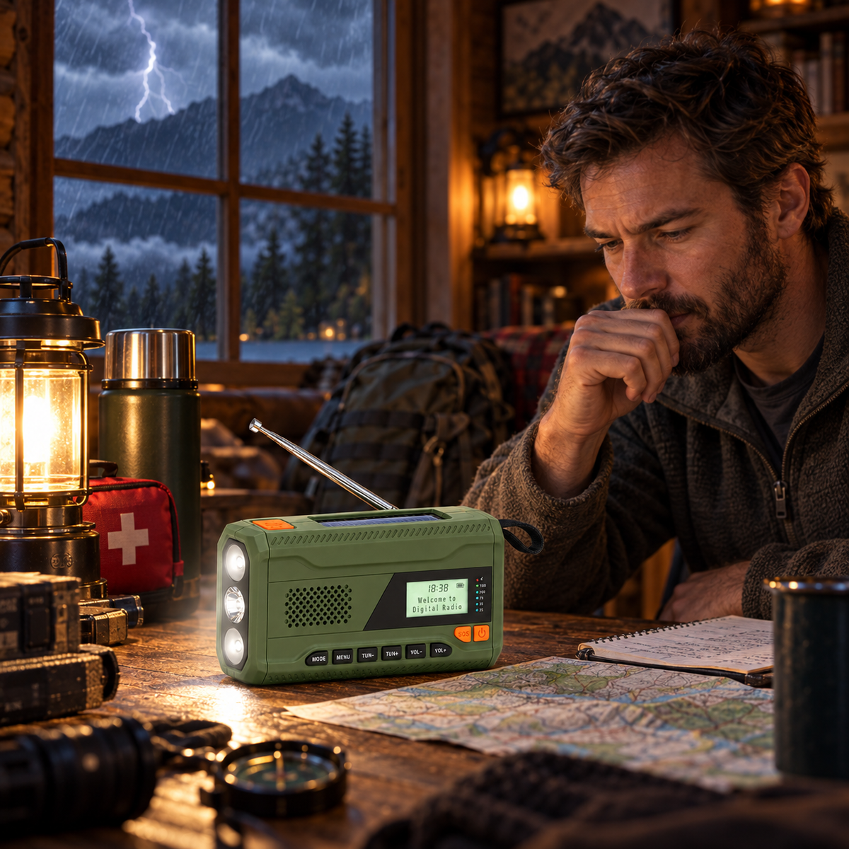 Nordspur | Solanta Portable Solar Crank Radio