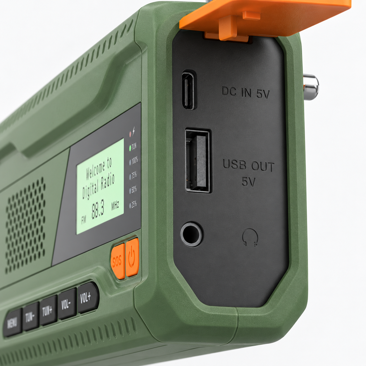 Nordspur | Solanta Portable Solar Crank Radio