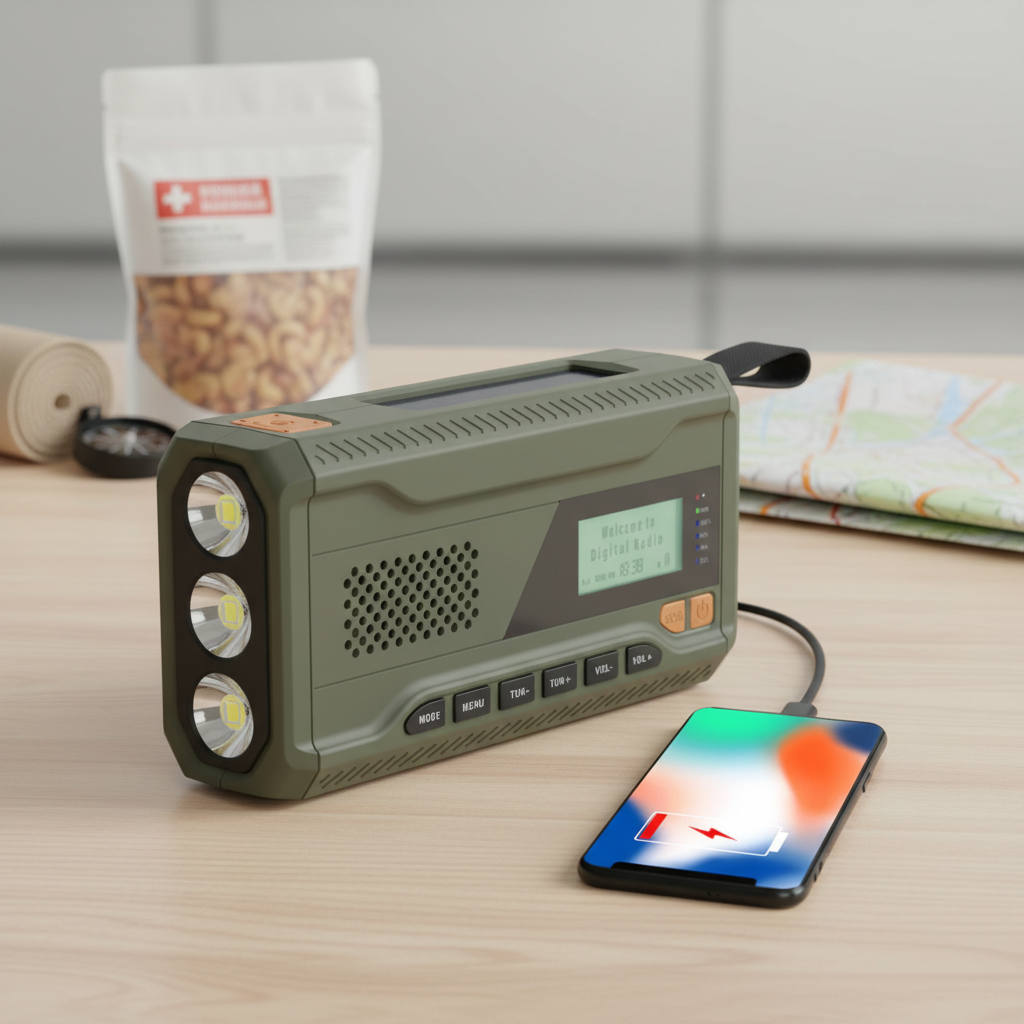 Nordspur | Solanta Portable Solar Crank Radio