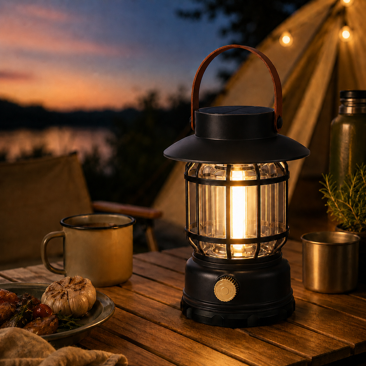 Nordspur | Solantis Portable 360-Degree LED Camping Lantern