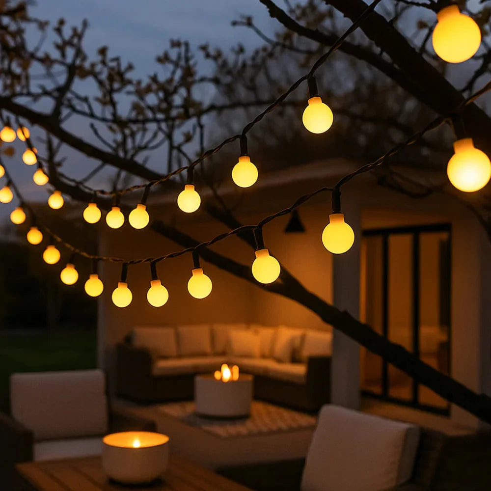 Nordspur | Solar Powered Outdoor String Lights