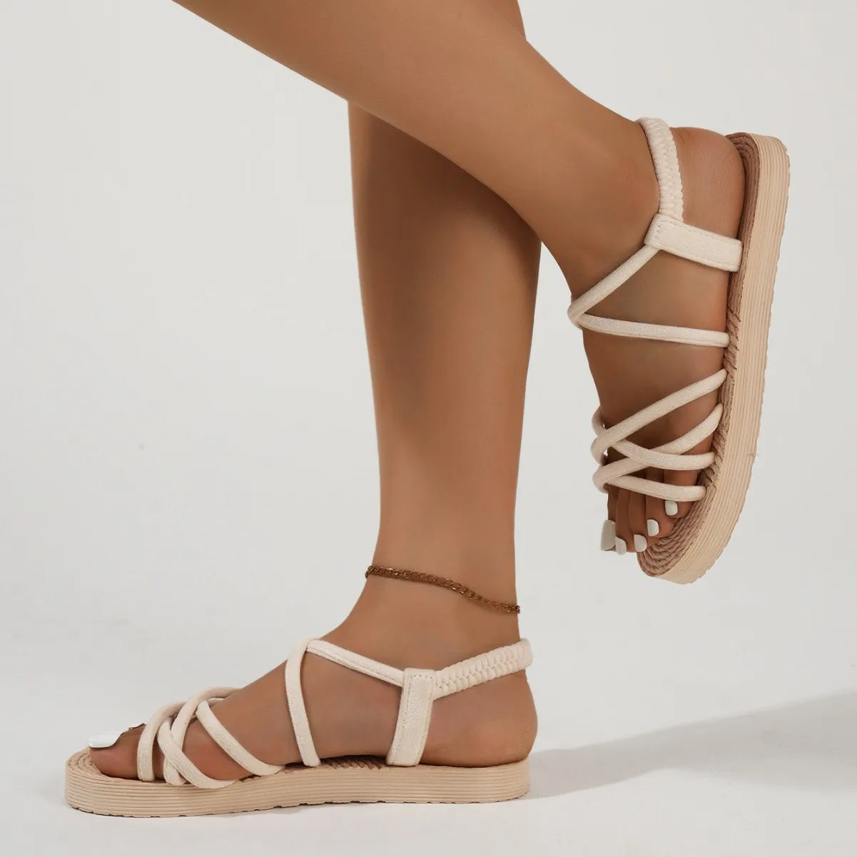 Nordspur | Solara Flat Strappy Summer Sandals