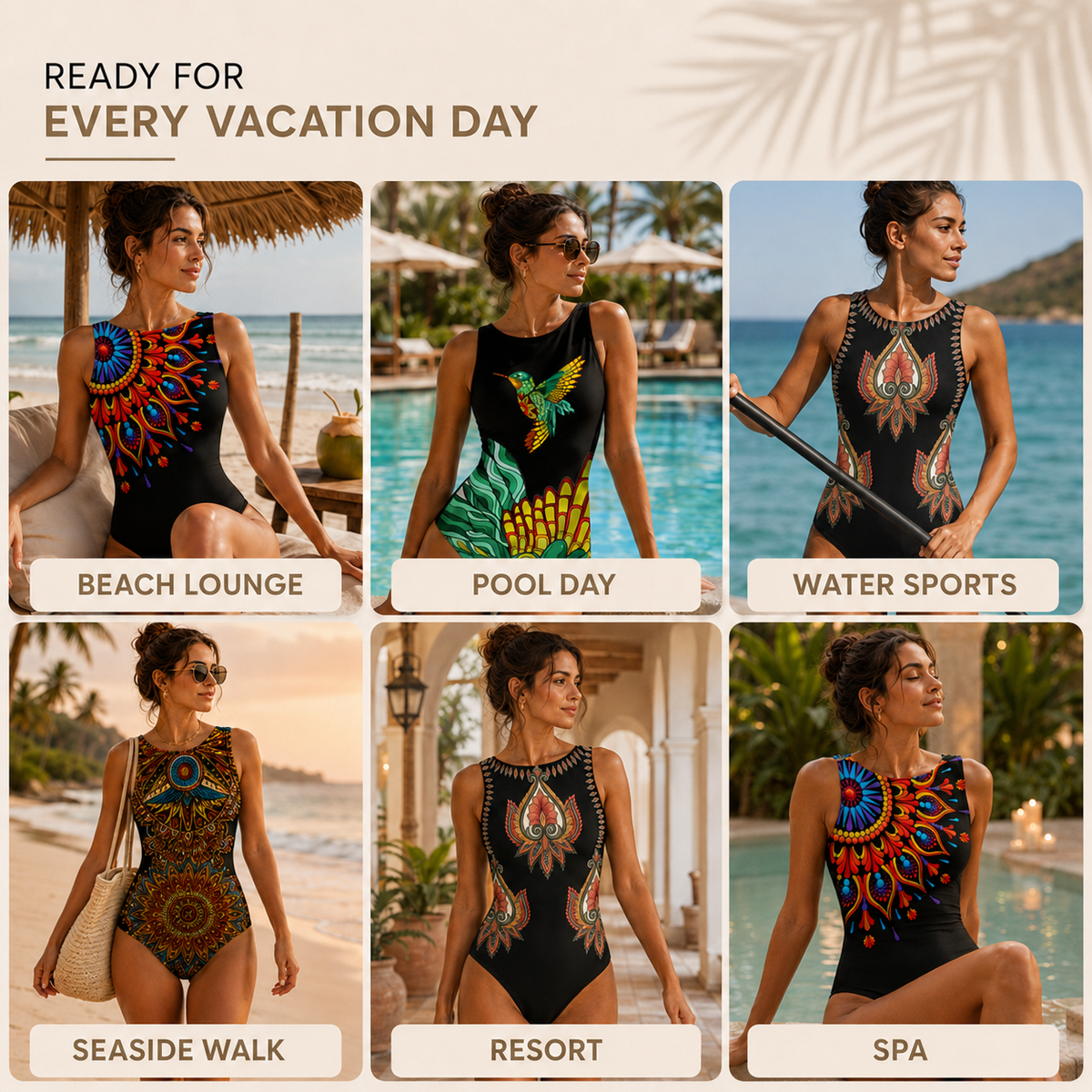 Nordspur | Solarys One Piece Printed Swimsuit