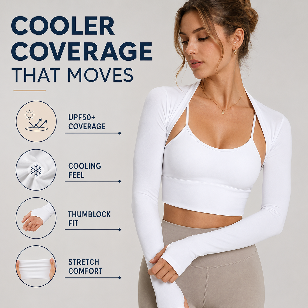 Nordspur | Solavera Lightweight Cooling Arm Sleeves