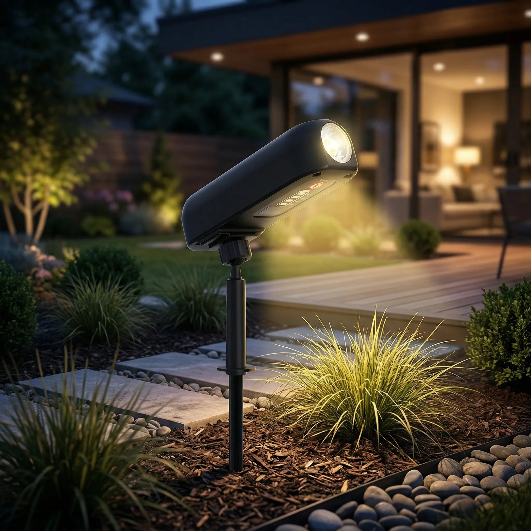 Nordspur | Solendra Adjustable Solar-Powered Outdoor Spotlight