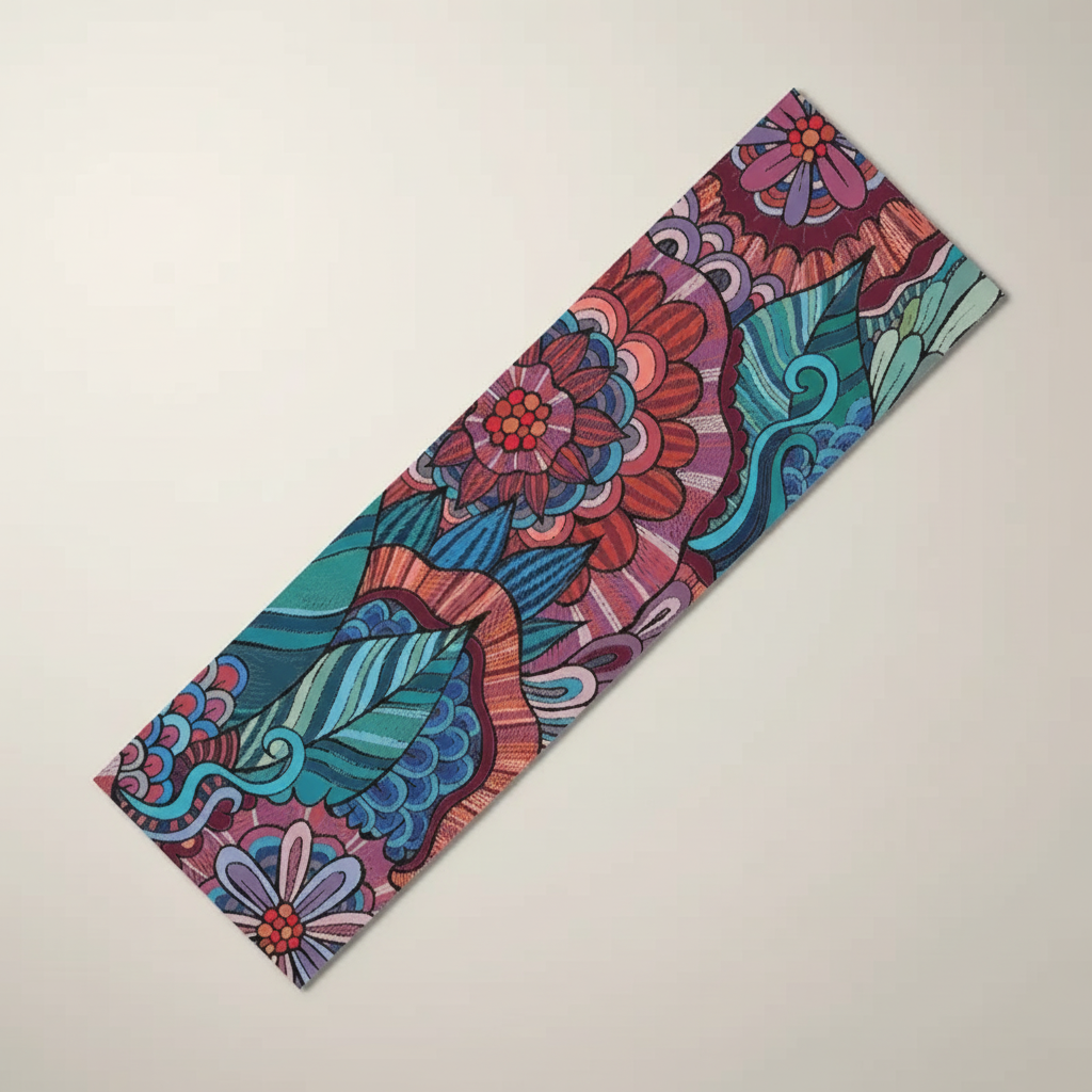 Nordspur | Solivara Printed Yoga Towel Runner