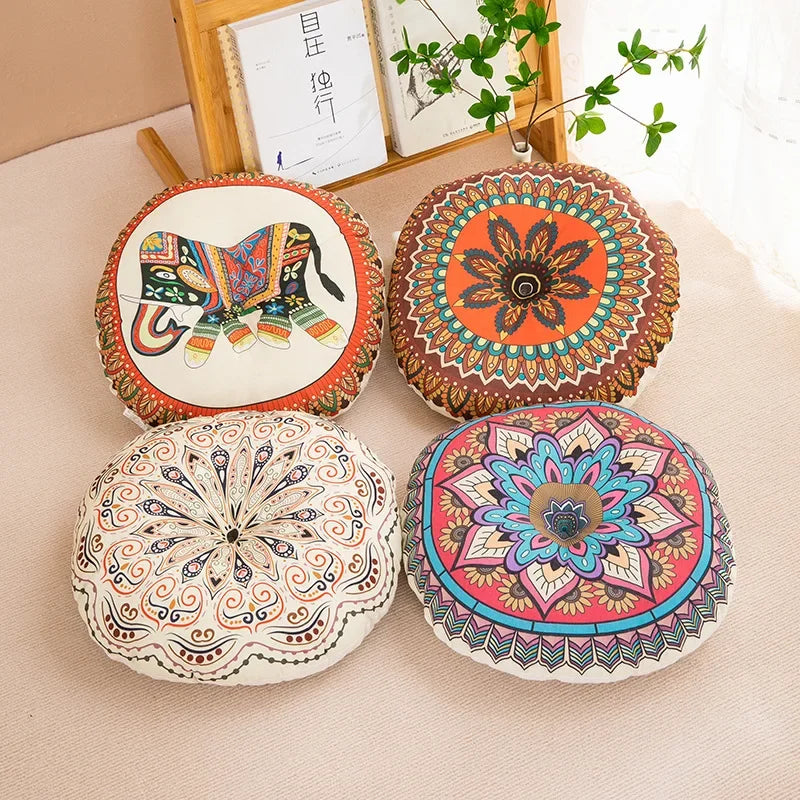 Nordspur | Solivra Round Bohemian Floor Cushion