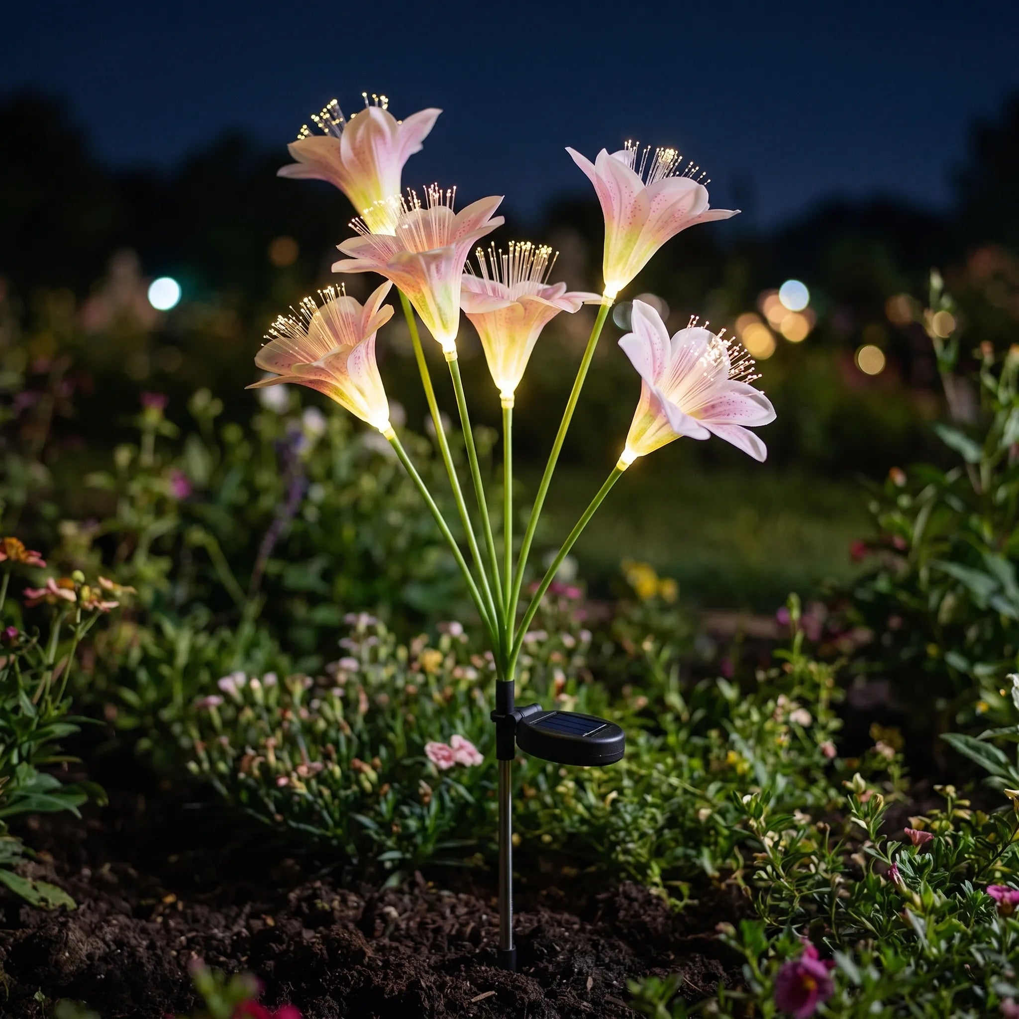 Nordspur | Solpetal Floral Shaped Solar Garden Stake Lights