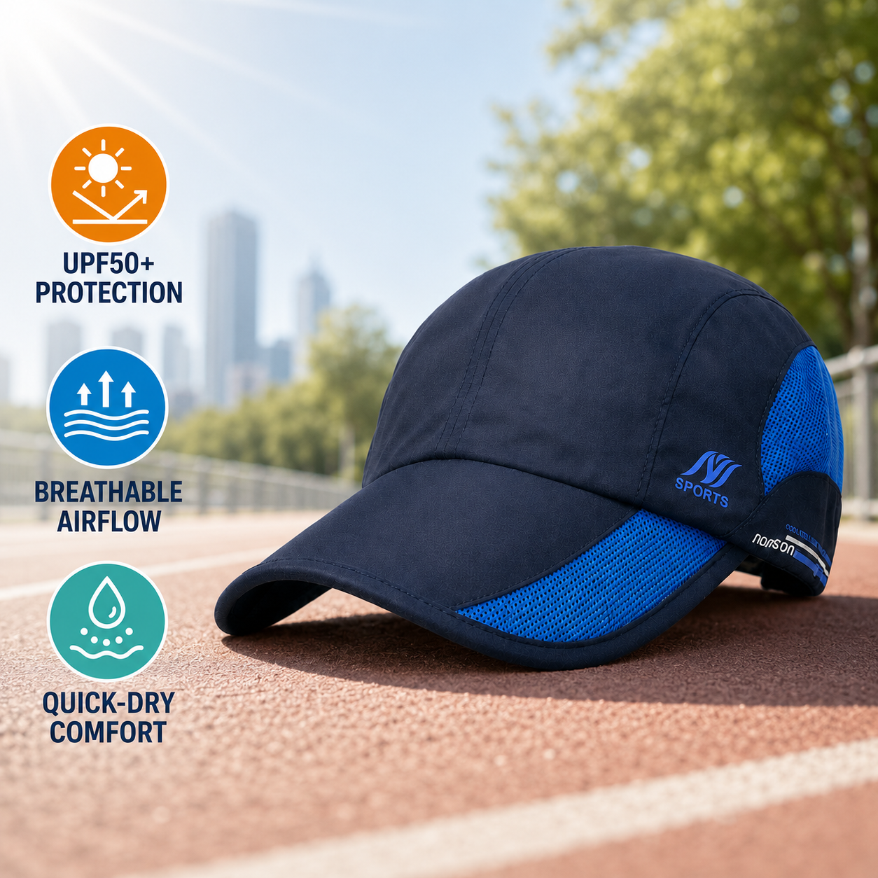 Nordspur | Solriva Adjustable Quick-Dry Sports Cap
