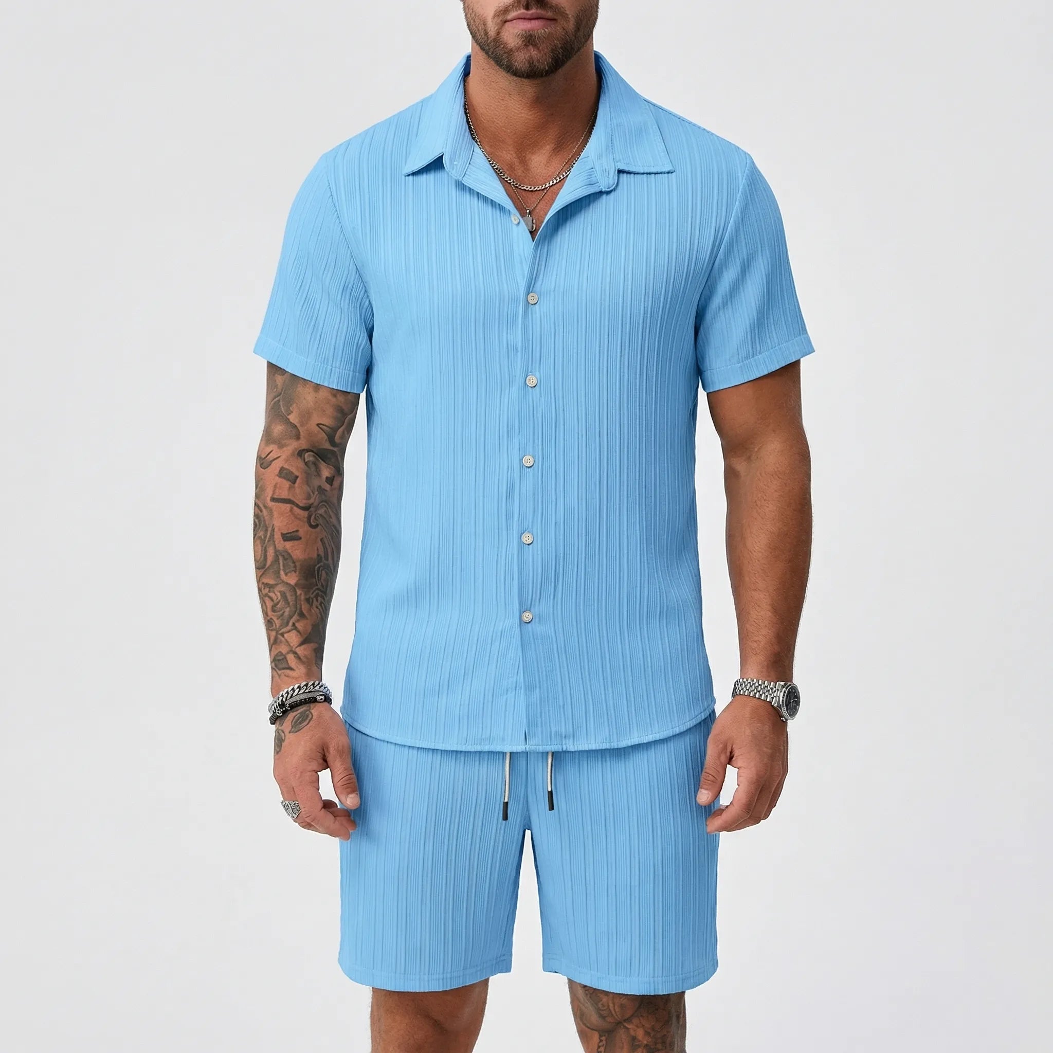 Nordspur | Soltrek Short Sleeve Shirt And Shorts Set